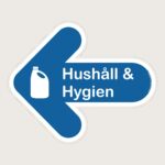 Golvpil blå Hushåll & Hygien vänster