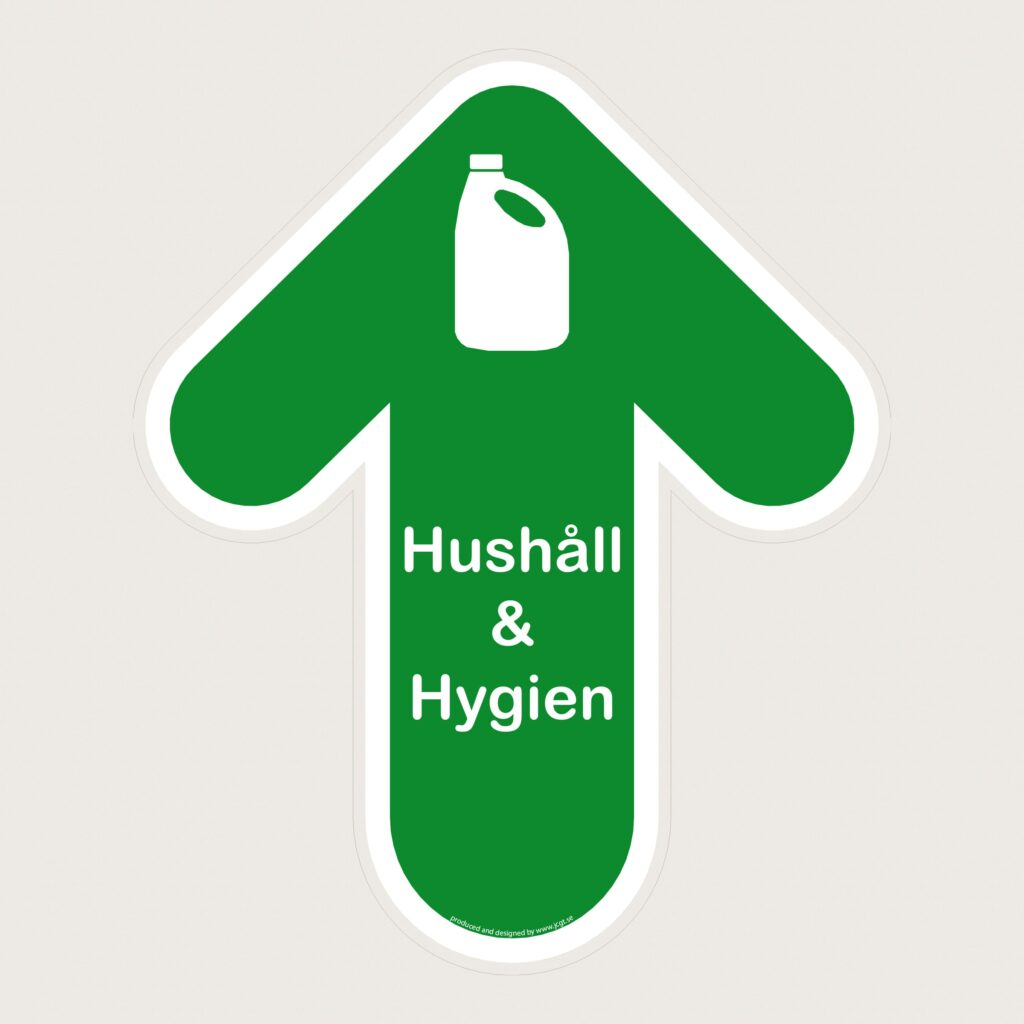 Golvpil grön Hushåll & Hygien uppåt