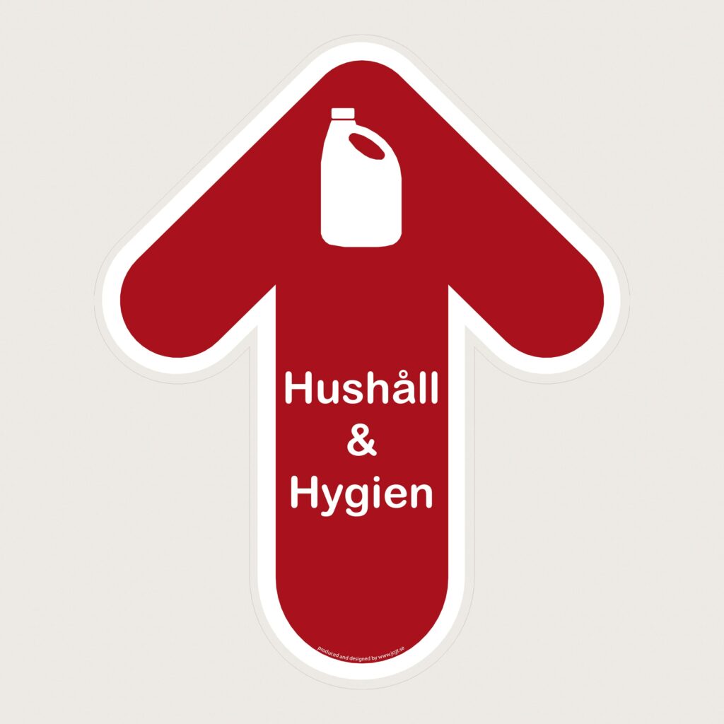 Golvpil röd Hushåll & Hygien