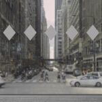 Kontrastmarkering Glasparti Frostad film romb