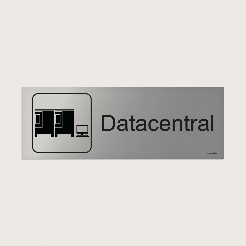 Trivselskylt datacentral jcgt209