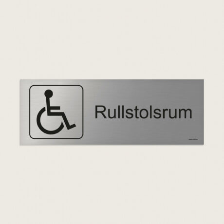 Trivselskylt rullstolsrum jcgt254