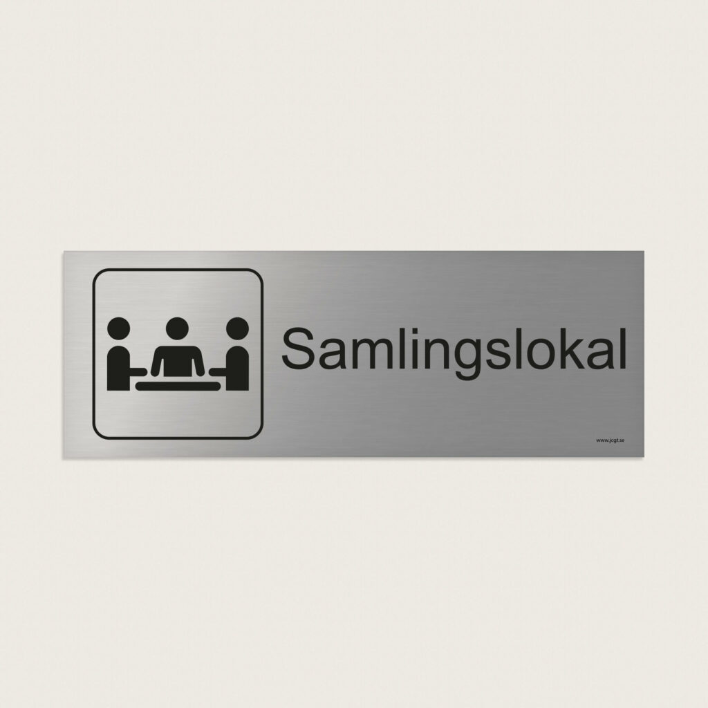 Trivselskylt samlingslokal jcgt259