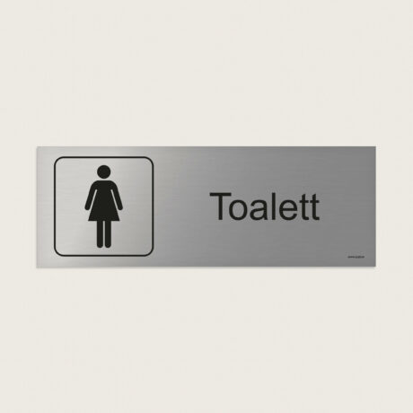 Trivselskylt toalett damer jcgt268