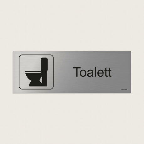 Trivselskylt toalett medstolsymbol jcgt271