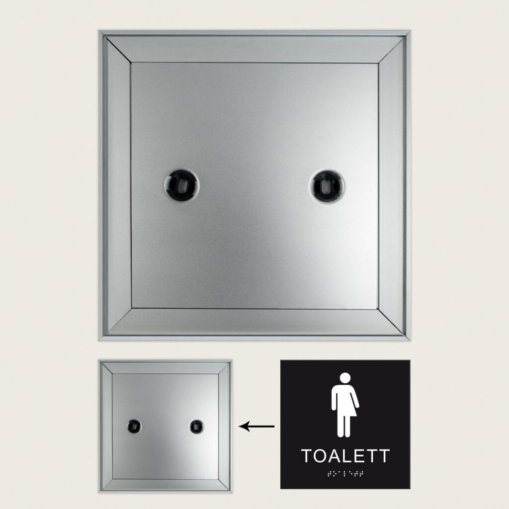 Skyltram 150 x 150 mm jcgt101