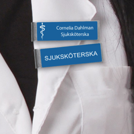Namnskylt vård