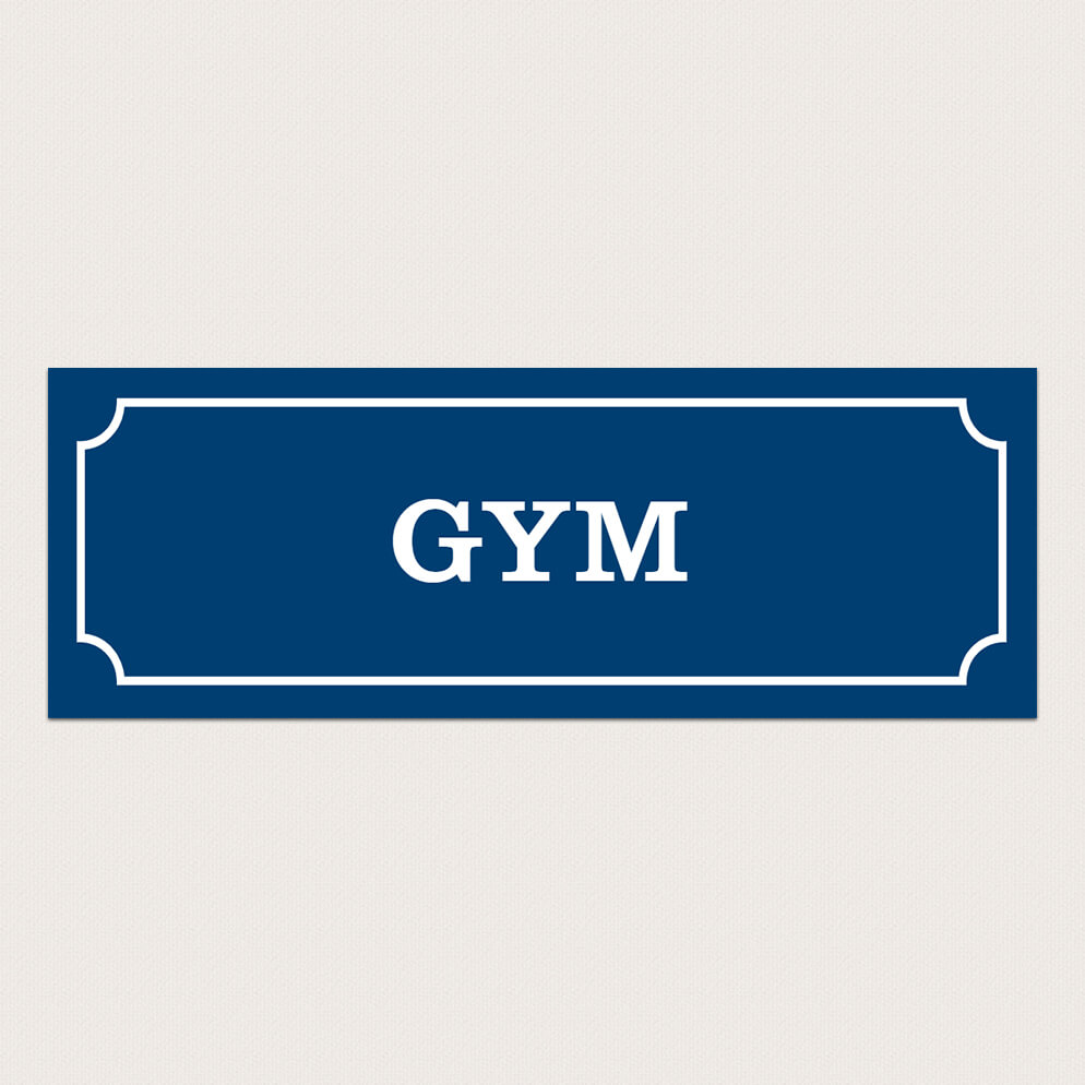 skylt gym