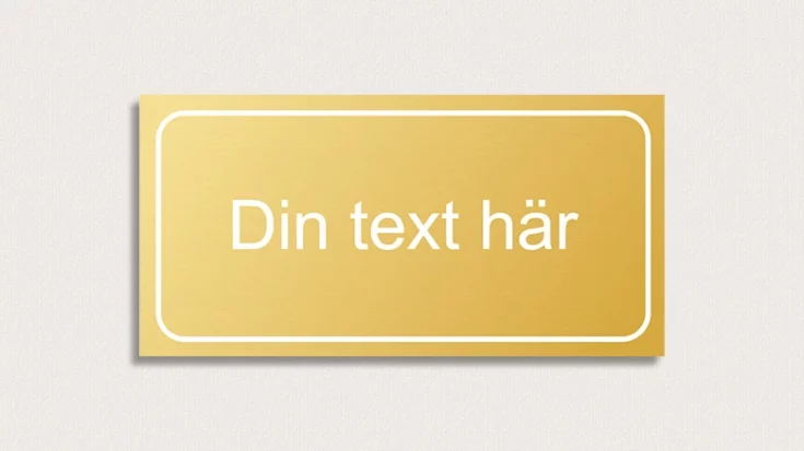 Designa egen skylt