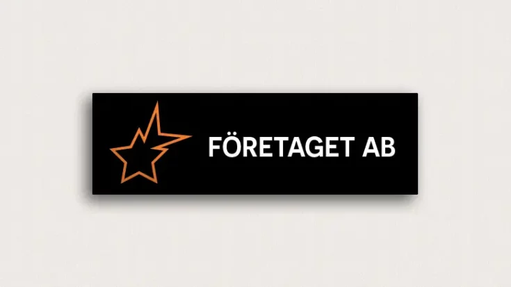 Företagsskyltar