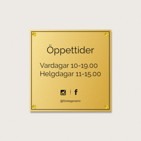 öppettider skylt miniatyr 994