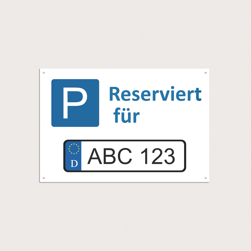 Lank bild Parkplatzschilder
