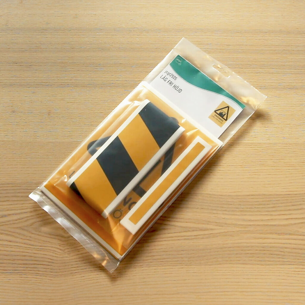 Varning Låg fri höjd monteringskit svängarm - monteringssats