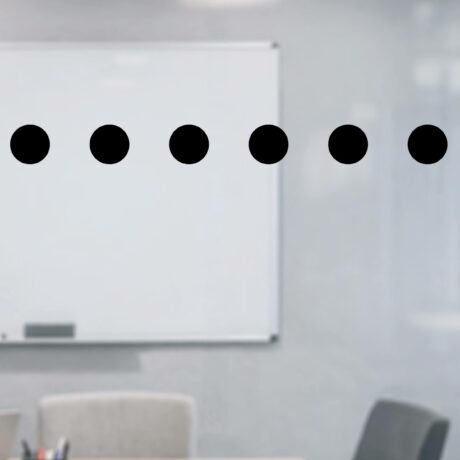 Kontrastmarkering glasparti svart 50mm jcgt5404