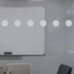 Kontrastmarkering glasparti frostad 50mm jcgt5406